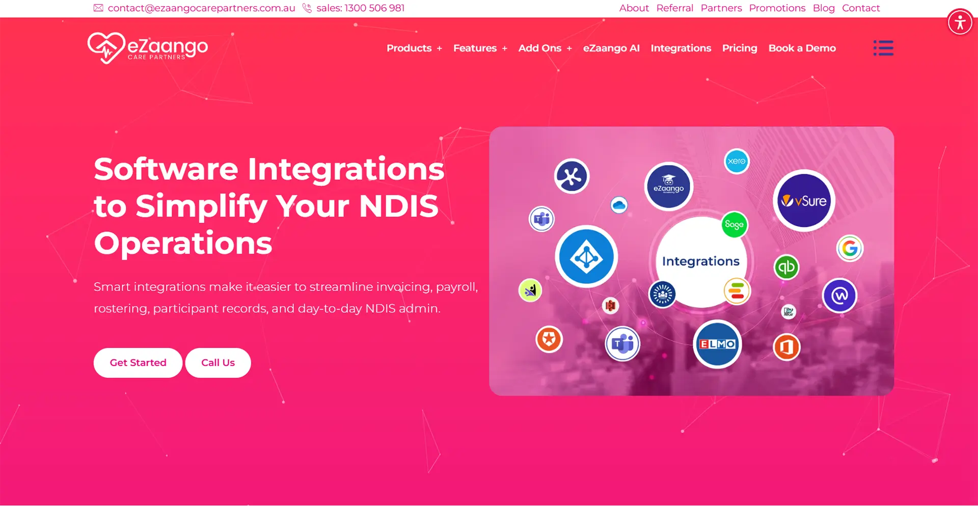 NDIS Software Integrations Australia | eZaango